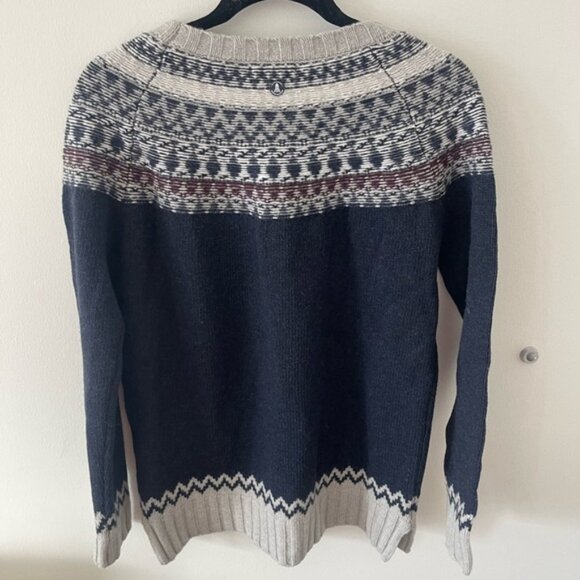 Barbour Crew Neck Sweater Fairlead Knit Wool - Picture 5 of 6